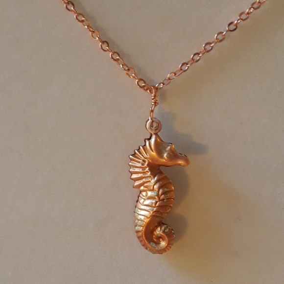 NWT Vintage Seahorse with patina Chocker - Picture 1 of 3